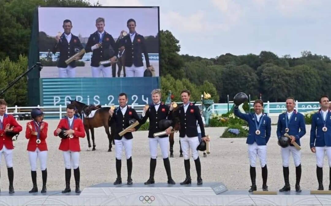 Oro para el equipo de Gran Bretaña en Salto de Obstáculos