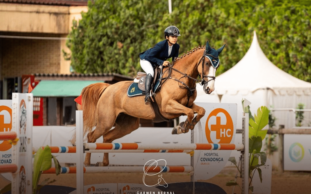Carmen Bernal mantiene su buena racha en el CSN2* del CHAS