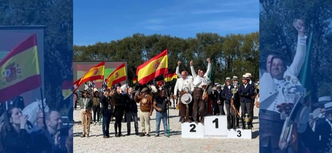 España Subcampeona de Europa en Absoluto por Equipos en Equitación de Trabajo