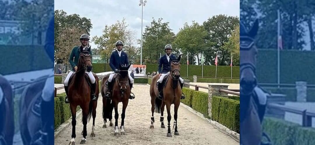 El equipo CDE promocionado por ANCADES consigue la medalla de plata en el Mundial de Studbooks WBFSH 2024