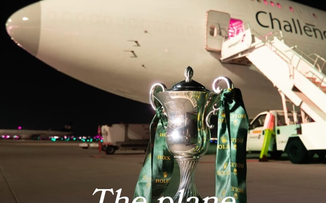 Comienzan a llegar los caballos por vuelo a Calgary