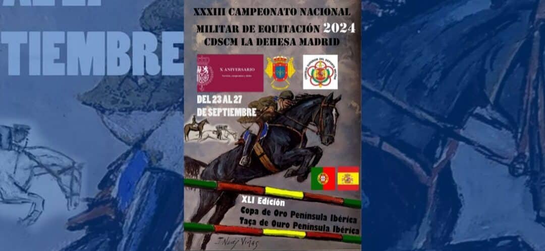 Resultados de la jornada del jueves del XXXIII Campeonato Nacional Militar de Equitación 2024