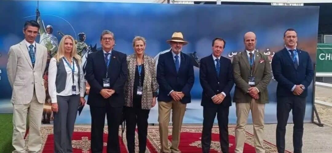 La Real Escuela de Jerez y la SOREC de Marruecos firman un convenio marco en el Salón del Caballo de El Jadida 2024