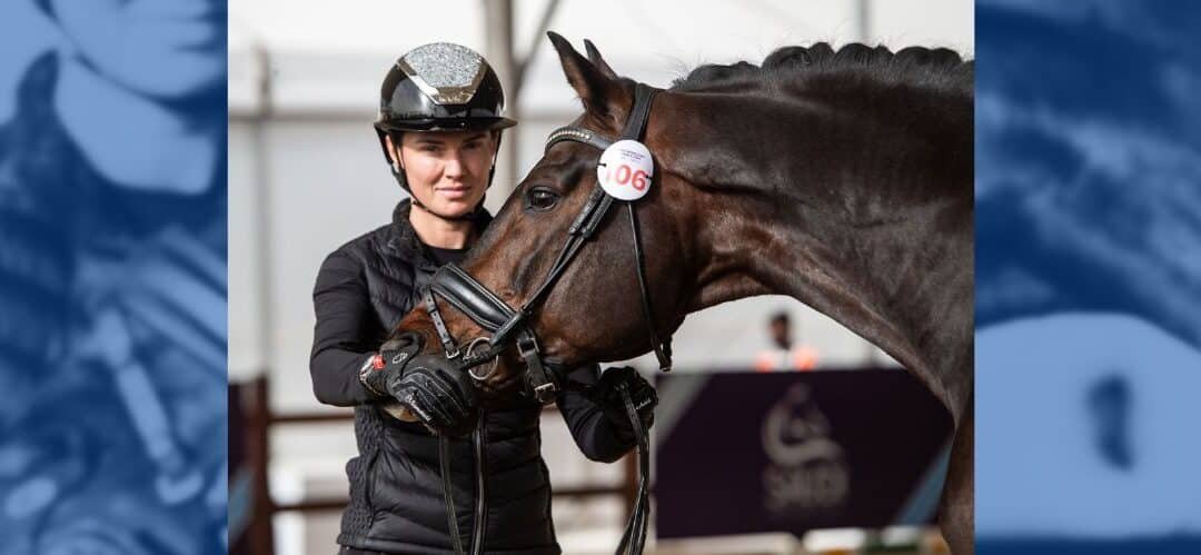 París 2024: última competición del binomio Alisa Glinka y Abercrombie