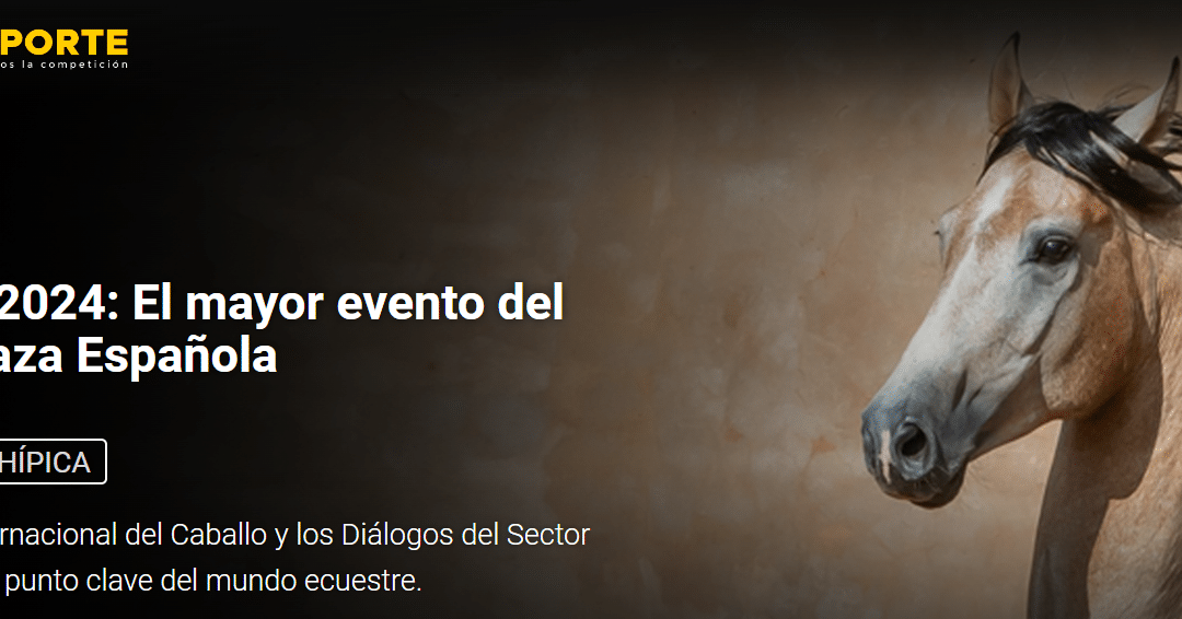 Ya disponible en Canal Deporte: los Diálogos del Sector Ecuestre; “El Caballo y la Comunicación”