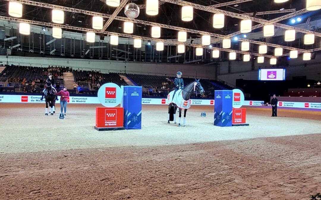Pauline Basquin se lleva el oro en el Gran Premio Comunidad de Madrid de Doma Clásica