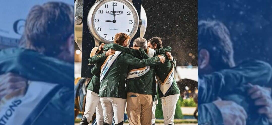 Irlanda mantiene su posición como número uno en la Longines League of Nations™ 2025