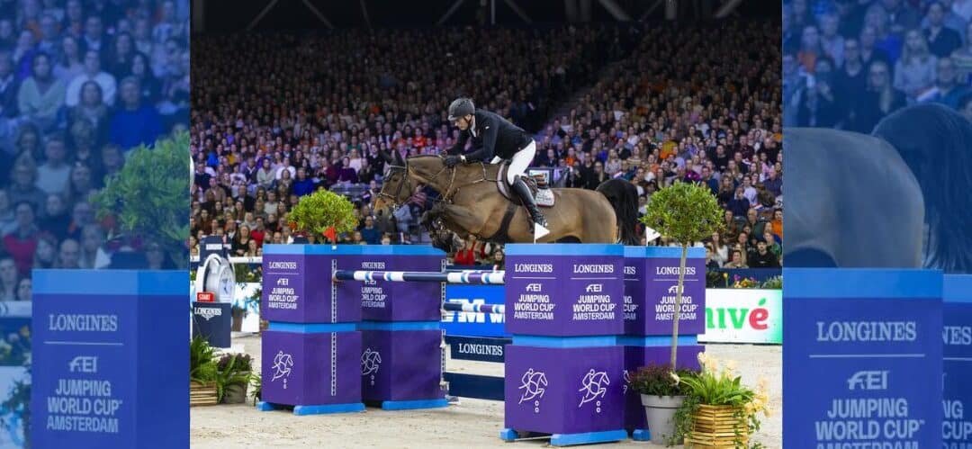 Cinco años después, Marc Houtzager conquista el Gran Premio de la Copa del Mundo en Ámsterdam