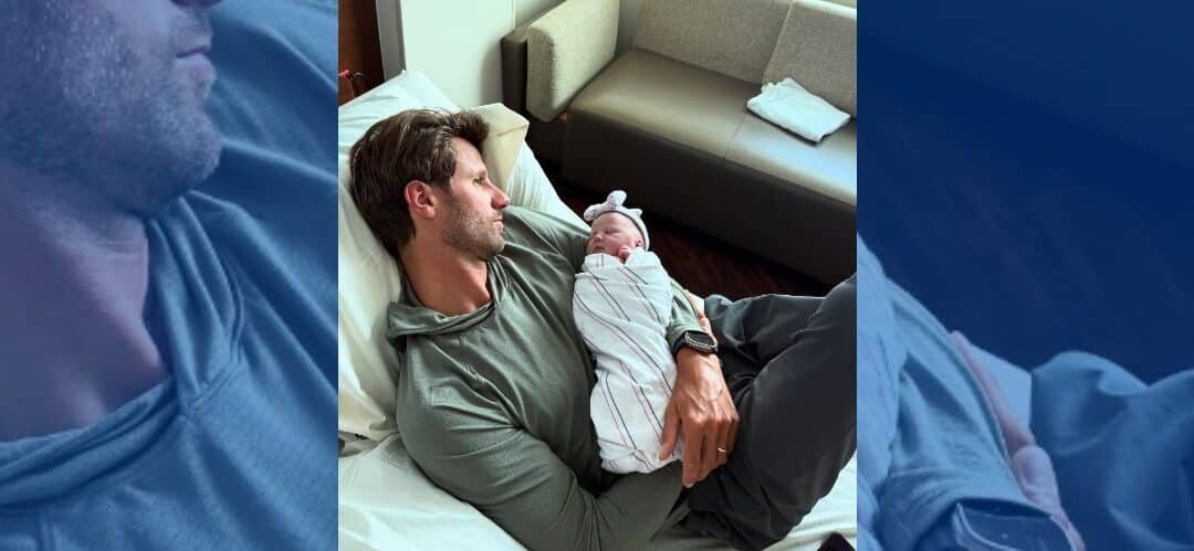 Christian Kukuk y Veronica Tracey dan la bienvenida a su hija Lilah