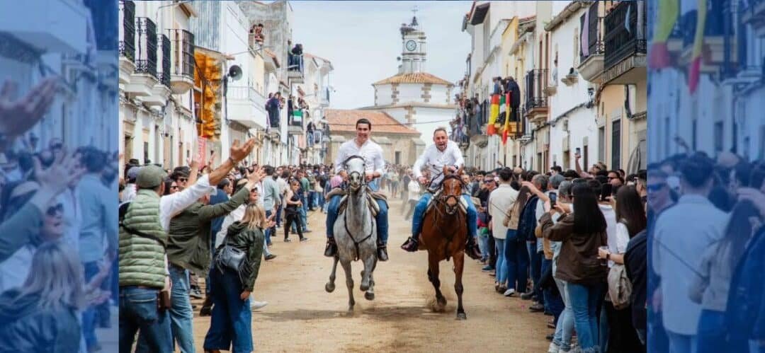 Arroyo de la Luz revive su tradición con emocionantes carreras de caballos en el Día de La Luz
