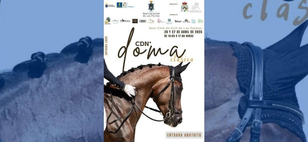 El Real Club de Golf de Las Palmas, sede del Concurso Nacional de Doma Clásica y Paralímpica