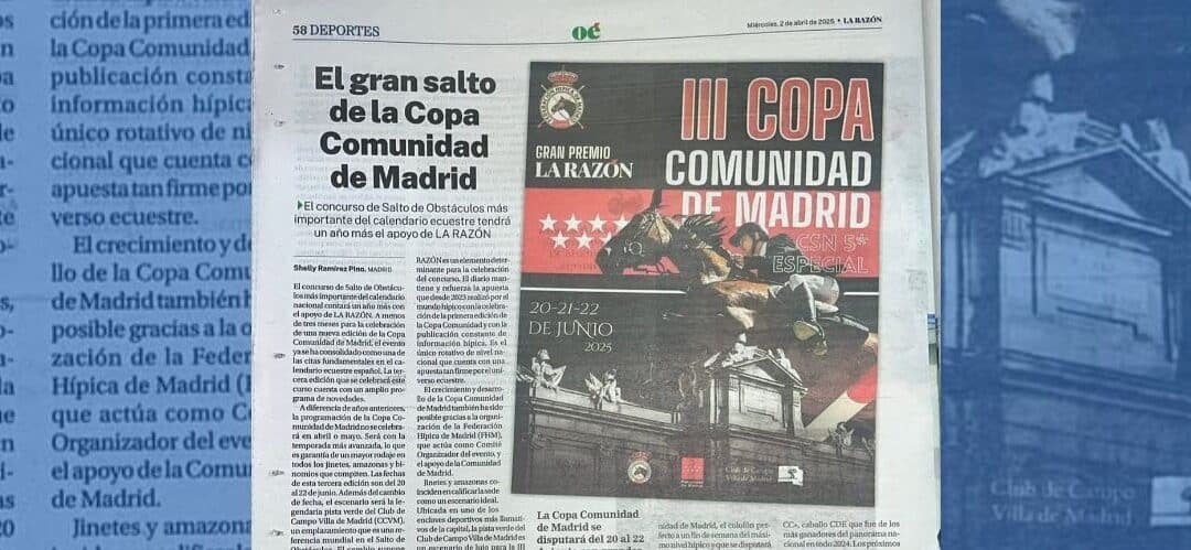 La importancia de tener una buena presencia en medios ecuestres