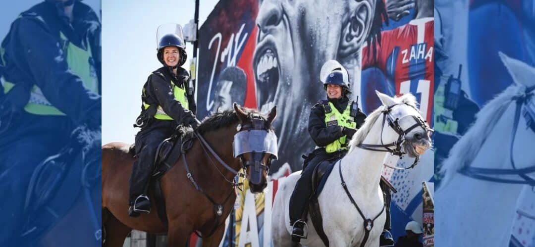 Buscan testigos tras el ataque de un perro a dos caballos de la policía en Londres