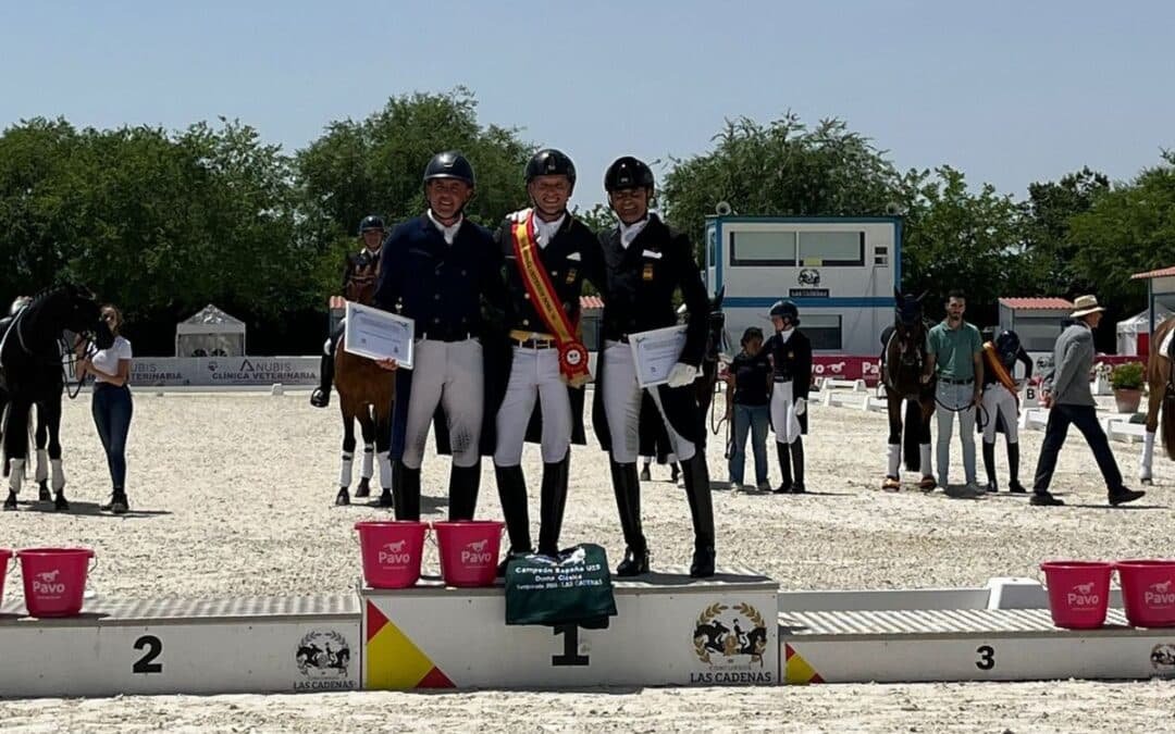 Podios brillantes para los Chacco Riders en el Campeonato de España de Doma Clásica