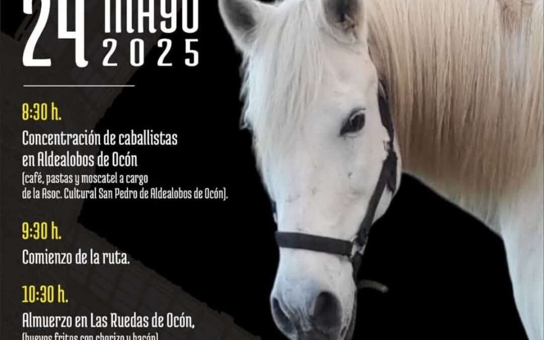Aldealobos acoge este sábado la IV Marcha a Caballo “Parajes de Ocón”