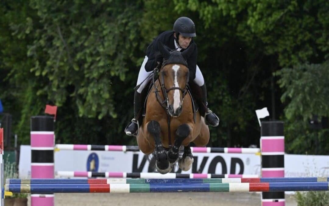 Eduardo Álvarez Aznar hace sonar el himno español en el CSIO5* Roma