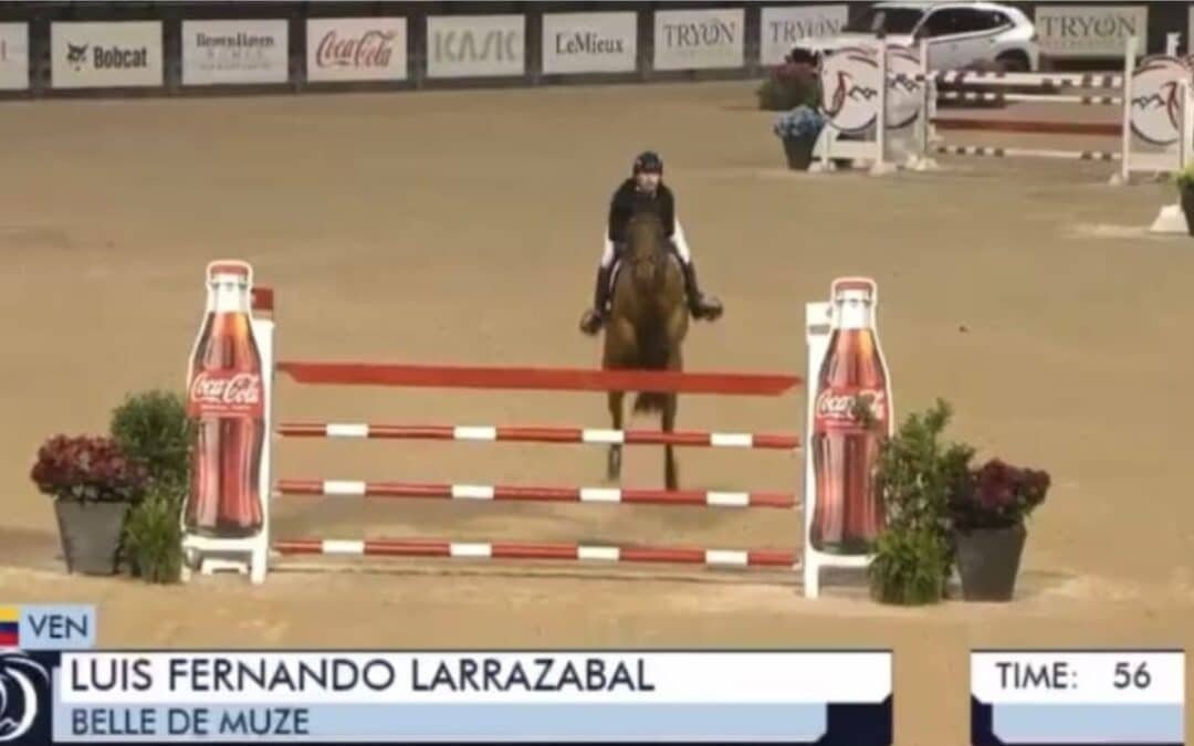 Luis Fernando Larrazábal se impone en el Gran Premio CSI2* Tryon International