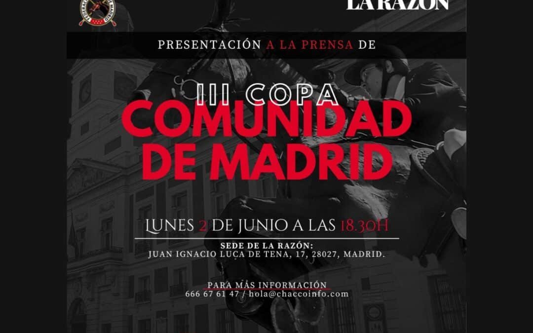 La III Copa Comunidad de Madrid se presenta ante la prensa en la sede de La Razón