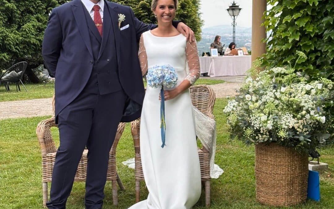 Paloma Redonnet dio el “sí quiero” el pasado sábado 14