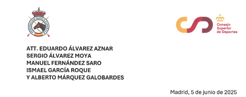 La RFHE lanza un comunicado a los jinetes