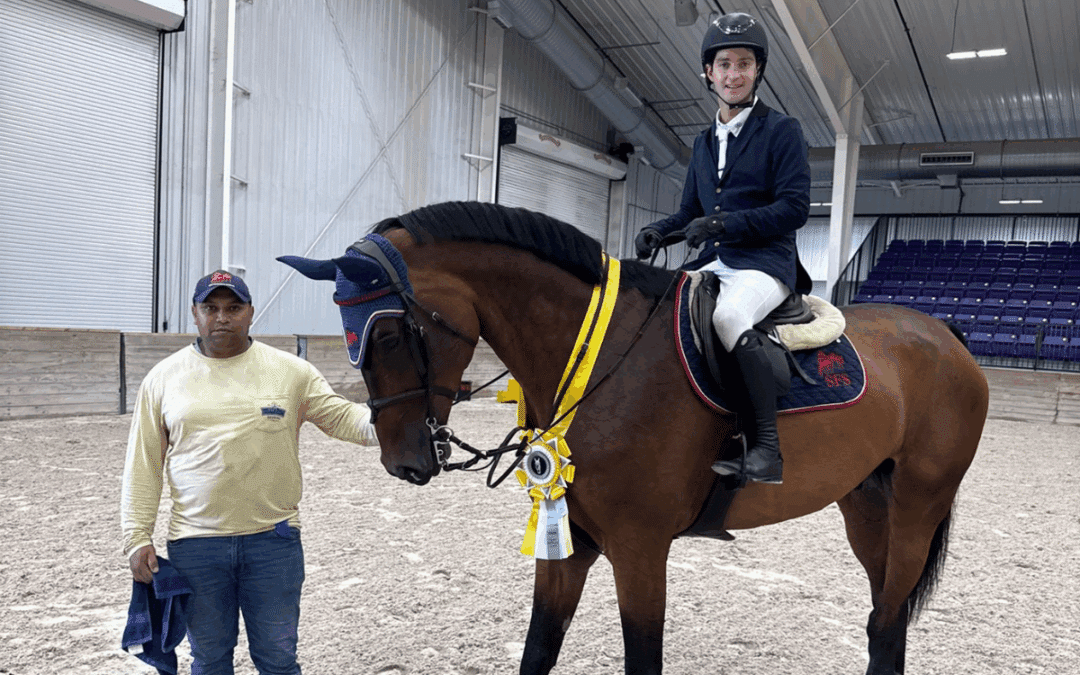 Luis Fernando Larrazábal cierra el podio en la clasificatoria del Gran Premio del CSI3* WEC Ocala Summer Series 2