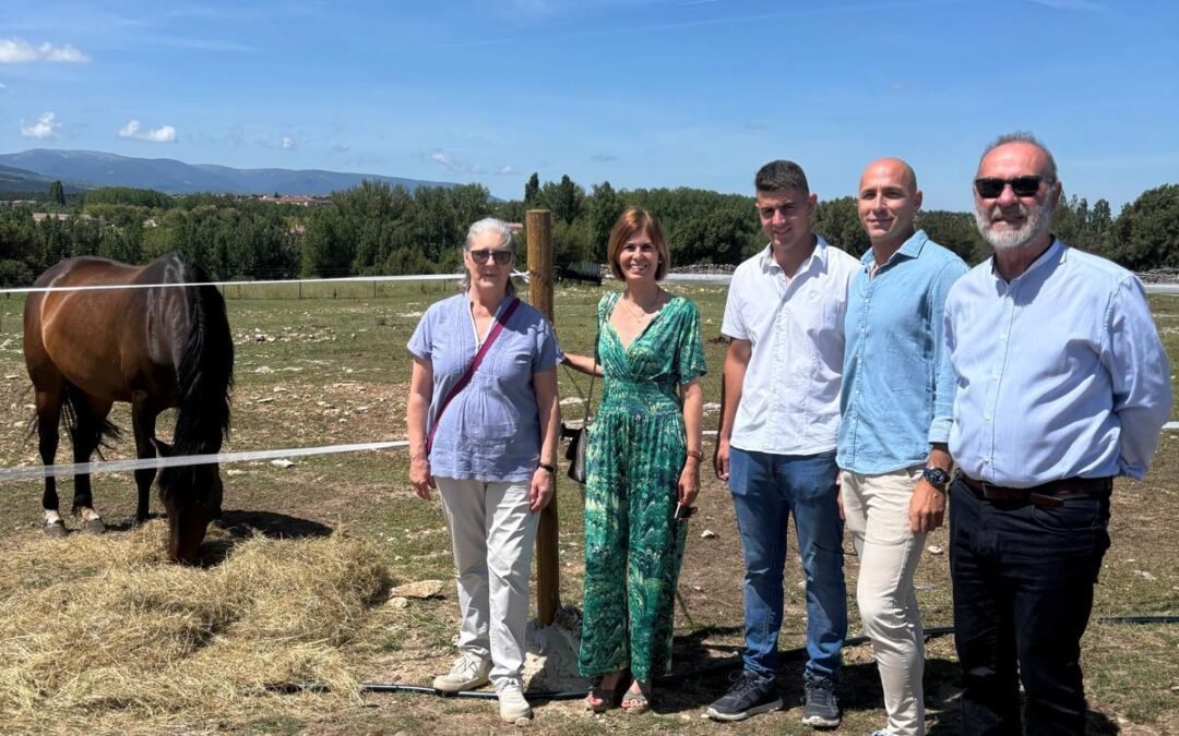 Prádena da vida a la Escuela Hípica El Acebo