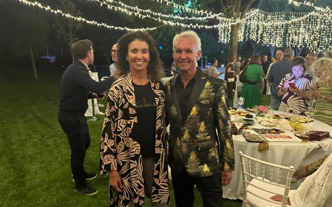 Juan Antonio Jiménez Cobo celebró su cumpleaños por todo lo alto ayer