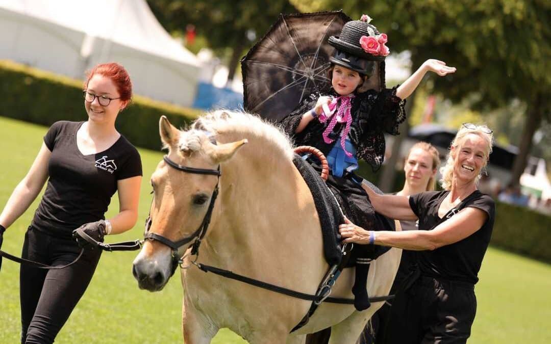 La terapia con caballos es apoyada por el CHIO de Aachen 2025