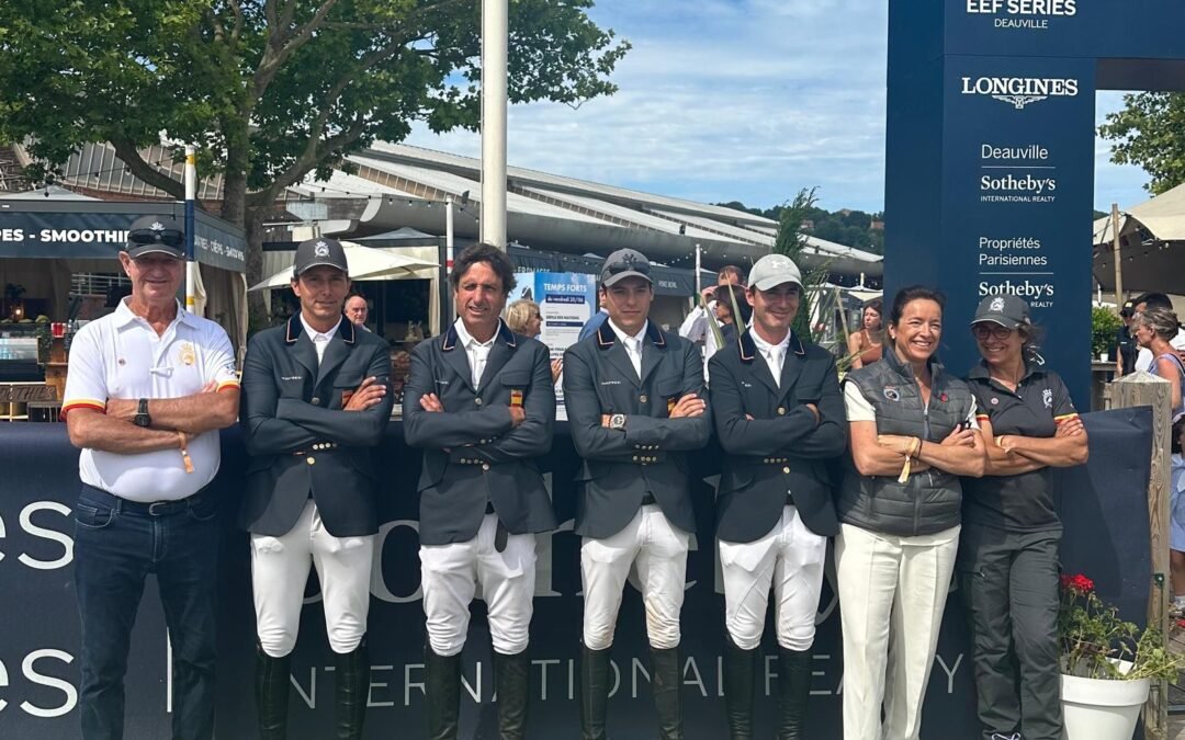 España se clasifica para la final de la Longines EEF Series tras un segundo puesto en Deauville