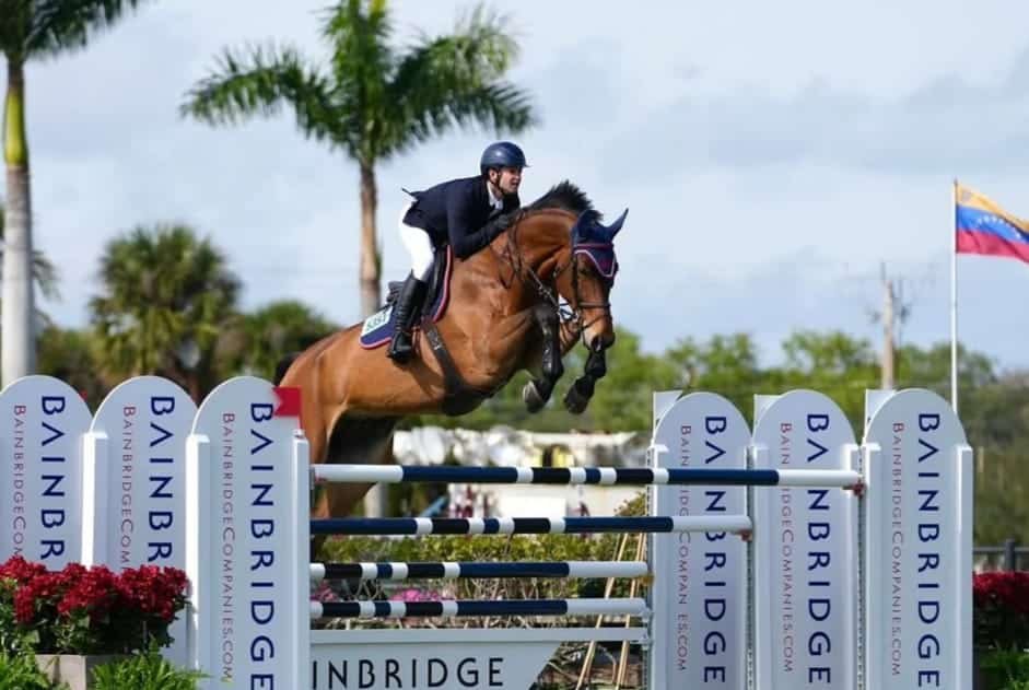 Luis Fernando Larrazábal y Check Me Out, segundos en el Gran Premio del CSI3* WEC Ocala Summer Series 2
