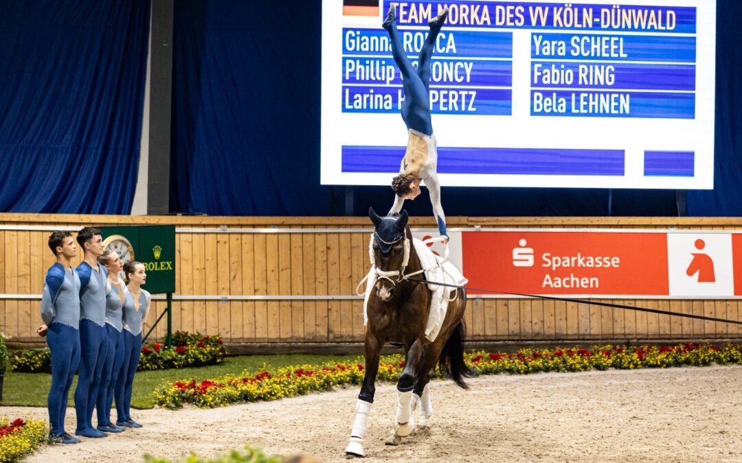 El Volteo se pone en marcha en el Premio de Sparkasse en CHIO Aachen 2025