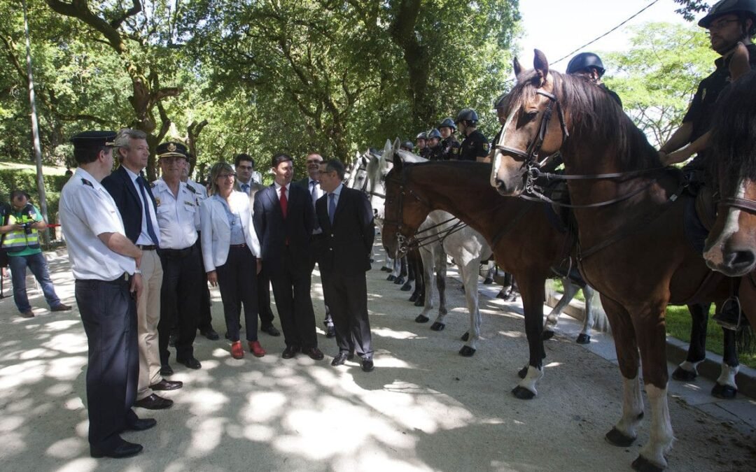 Prevención de incendios contará con el apoyo de doce caballos en Galicia