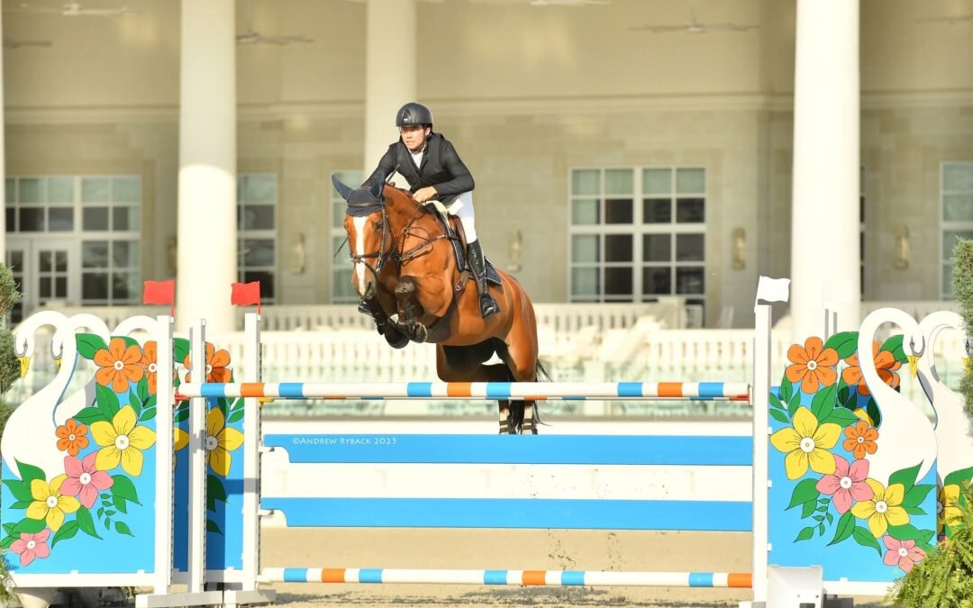 Juan Manuel Gallego Martínez y Primavera Van De Kaerde, primeros en 1.40 metros en WEC Ocala Summer Series 7 