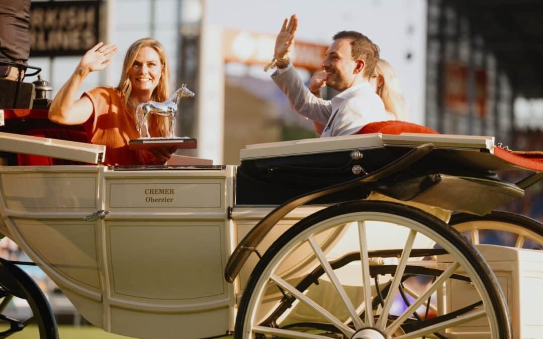 CHIO Aachen 2025: El “Caballo de Plata” es para Julia Scharf y Franziska Niebert