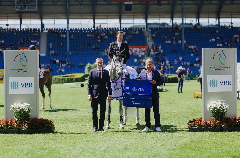 CHIO Aachen 2025: El premio VBR es para el portugués Rodrigo Giesteira Almeida