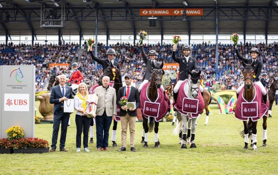 CHIO Aachen 2025: Tim Price y el equipo de Nueva Zelanda ganan la Copa UBS