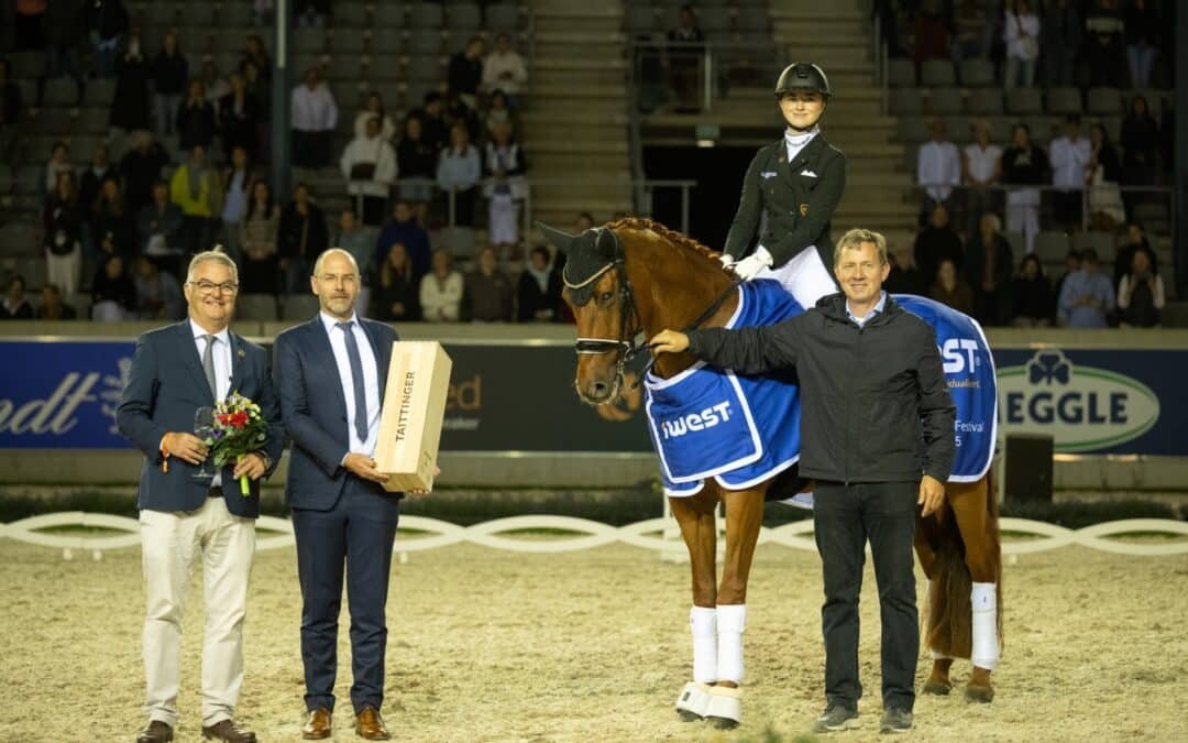 CHIO Aachen 2025: Semmieke Rothenberger celebra su primer triunfo en el Soers en el iWEST Prize