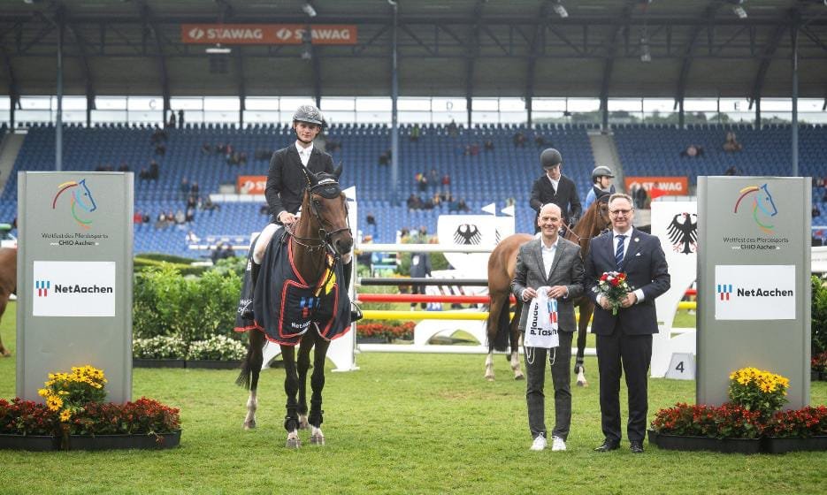 CHIO Aachen 2025: Victoria en casa para la joven promesa Tony Stormanns en el Premio NetAachen