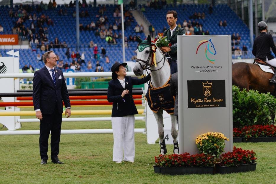CHIO Aachen 2025: Emotiva victoria de Yuri Mansur en el Mystic Rose Prize