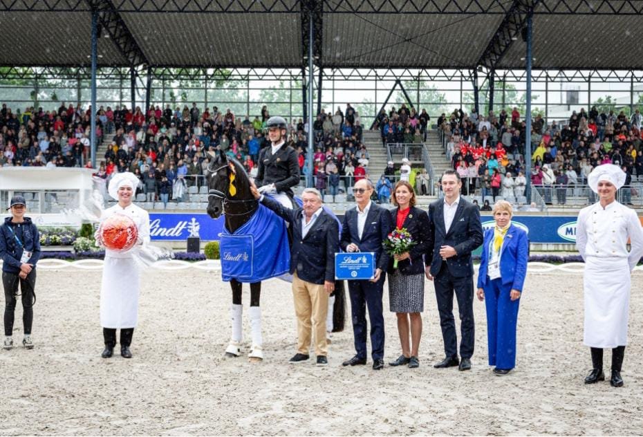 CHIO Aachen 2025: Ovación para el sensacional ganador Justin Verboomen en el Premio Lindt