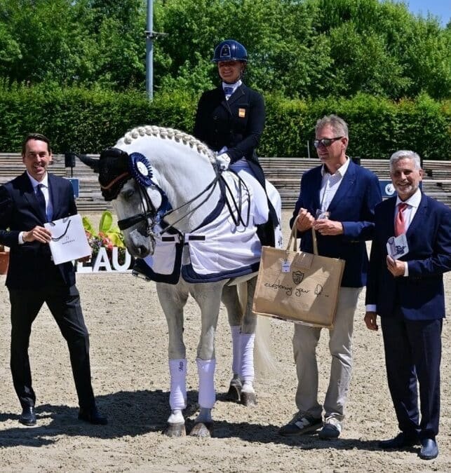 Teia Hernández tras su éxito en Deauville: “Es un honor representar al PRE a este nivel”