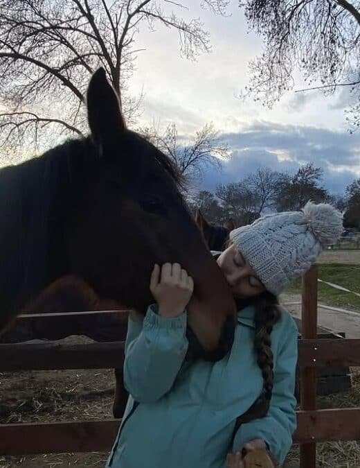 Natalia de NMV Horses se despide de su querido Kalu