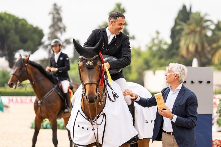 Joel Vallés Rosell y Dahna De Ponthual KAR, primeros la prueba de 1.40m del CSI3* de Dinard