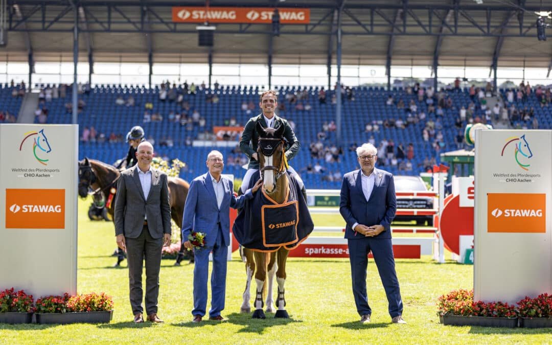 CHIO Aachen 2025: Primera victoria para Stephan de Freitas Barcha en el STAWAG Opening Jumping Competition