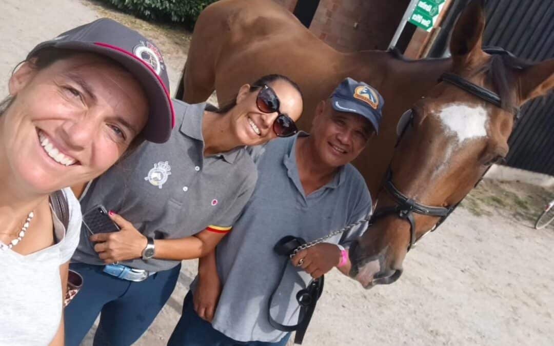 Fallece Rey, mozo de cuadra de Noelle Bayarri