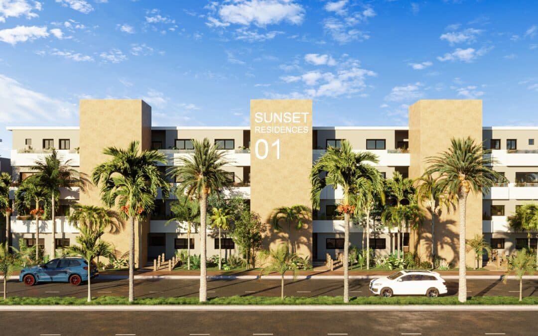 Sunset Residences: vivir frente al golf de Larimar City & Resort
