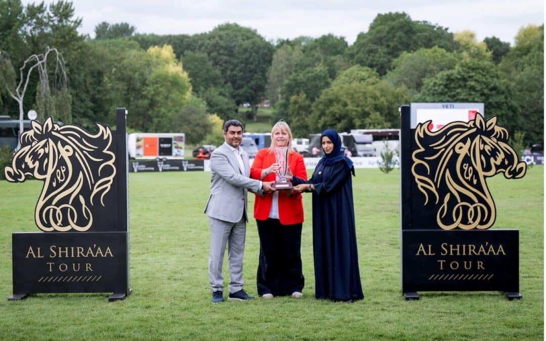 Reconocimiento real en el Salto británico: homenaje a la Jequesa Fátima Bint Hazza