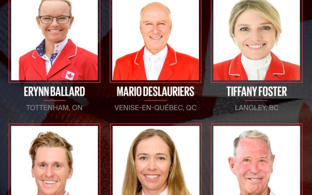 El equipo canadiense listo para brillar en la Copa de Naciones de Spruce Meadows