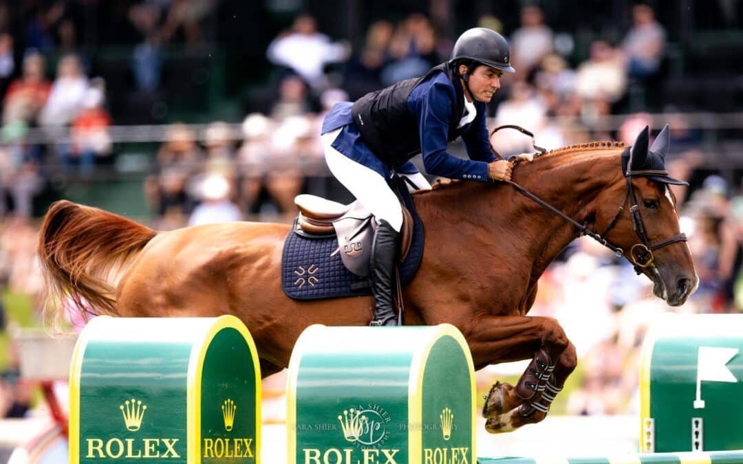Juan Manuel Gallego y su faceta de entrenador en el CSI3* del WEC Ocala Summer Series