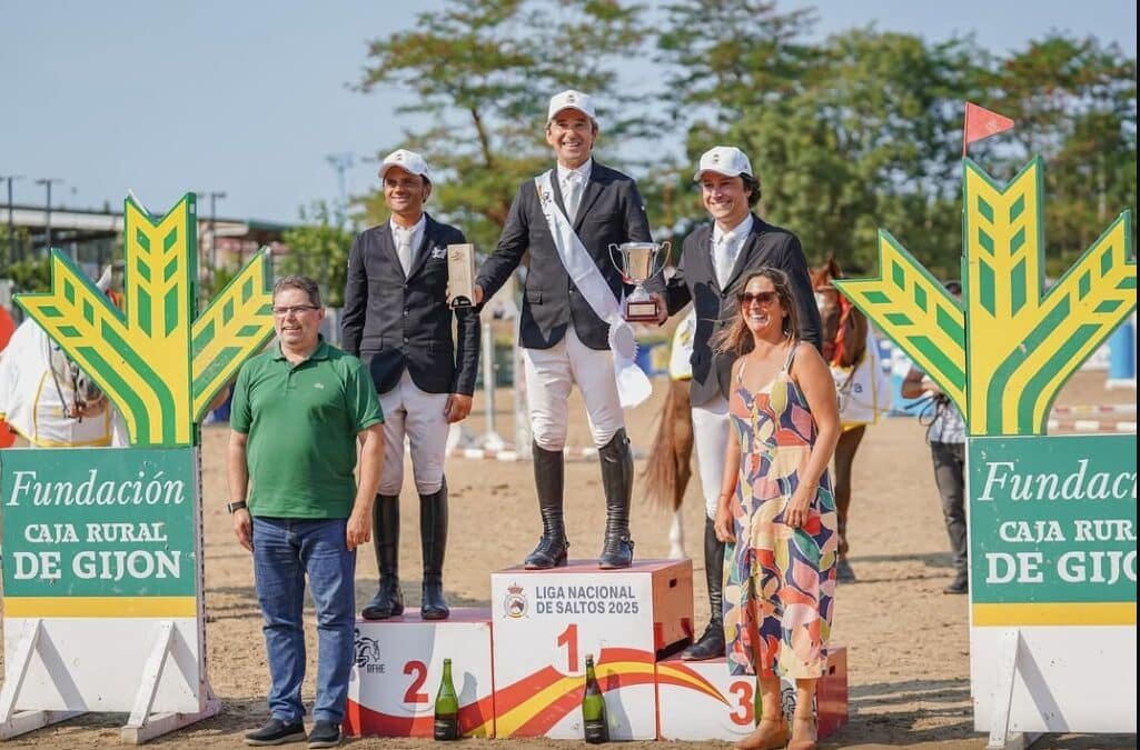 Jesús Garmendia y Caramel Blue PS se imponen en el Gran Premio 1.50 metros de la Liga Oro del CSN5* de Gijón